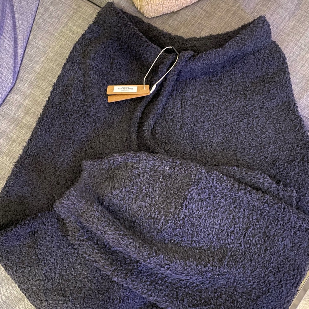 Skims Cozy Knit Jogger Onyx